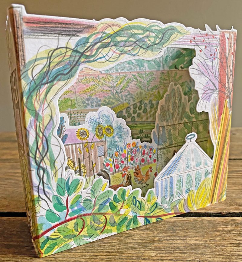 Emily Sutton 3D Allotment Card Late Summer - Image 2