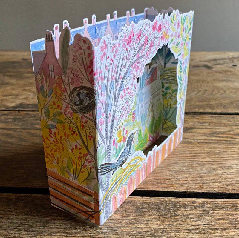 Emily Sutton 3D Spring Garden Card - Image 2