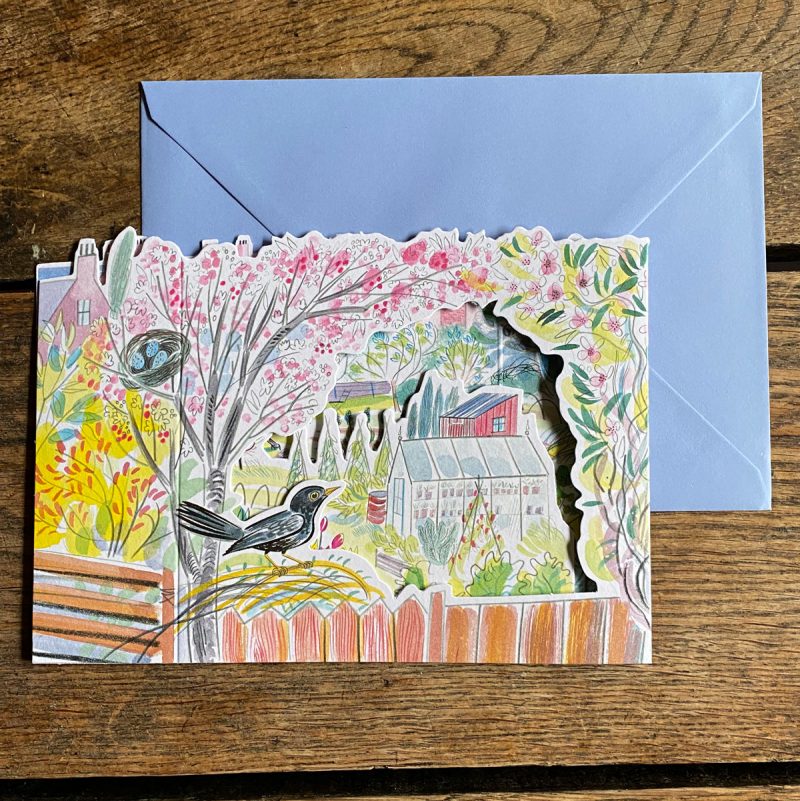 Emily Sutton 3D Spring Garden Card - Image 3