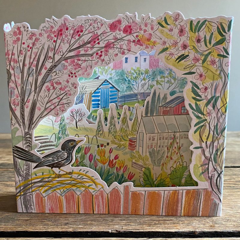 Emily Sutton 3D Spring Garden Card