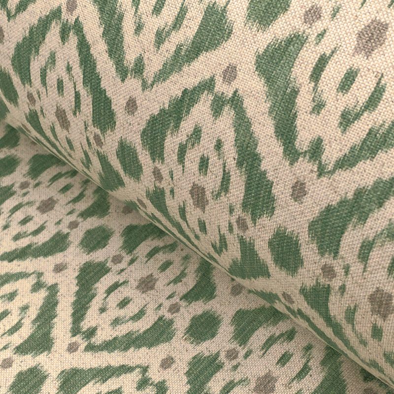Extra Wide Medina Forest Green fabric