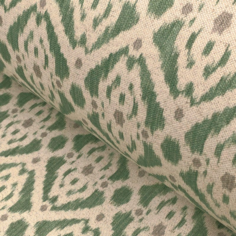 Extra Wide Medina Forest Green fabric