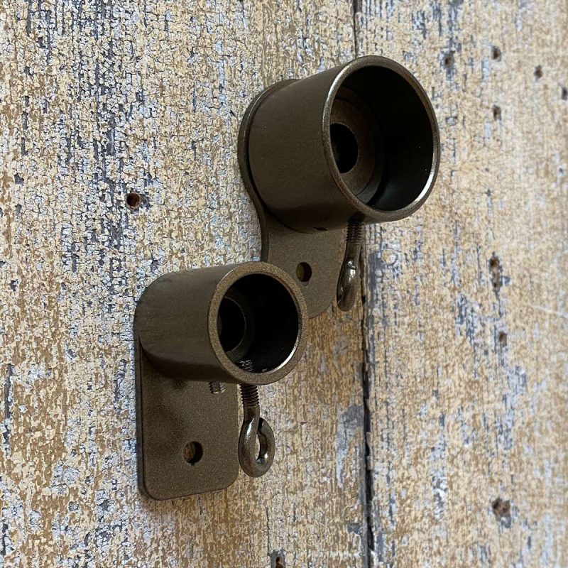 Recess Bracket Bronze Finish 19mm or 32mm