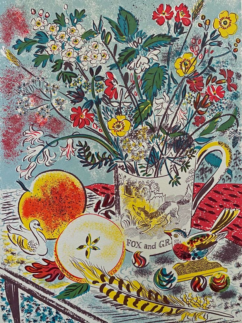 Emily Sutton Fox and Grapes