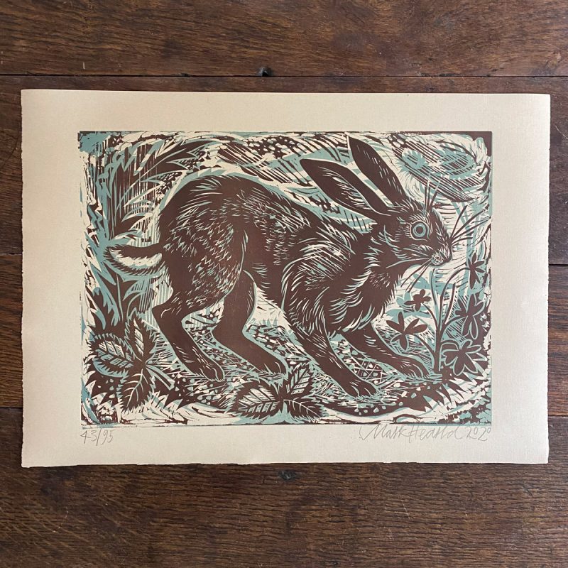 Mark Hearld Hare Print