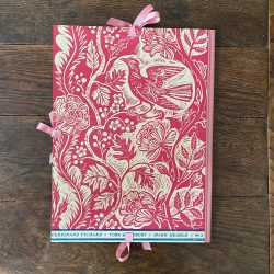 Mark Hearld Handprinted Portfolio - Pink