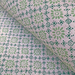 Daisy Fabric Greens