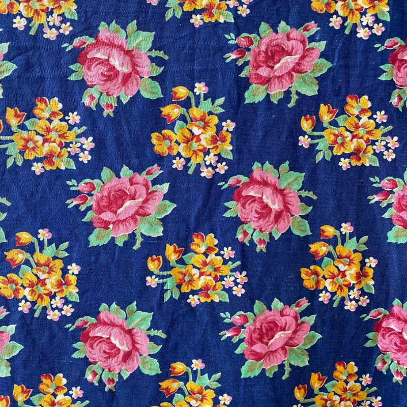 Vintage Russian Roller Printed Cotton - RRPC34