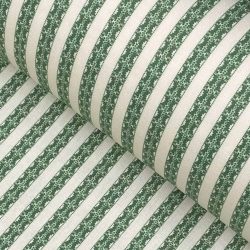 Keswick Stripe leaf green