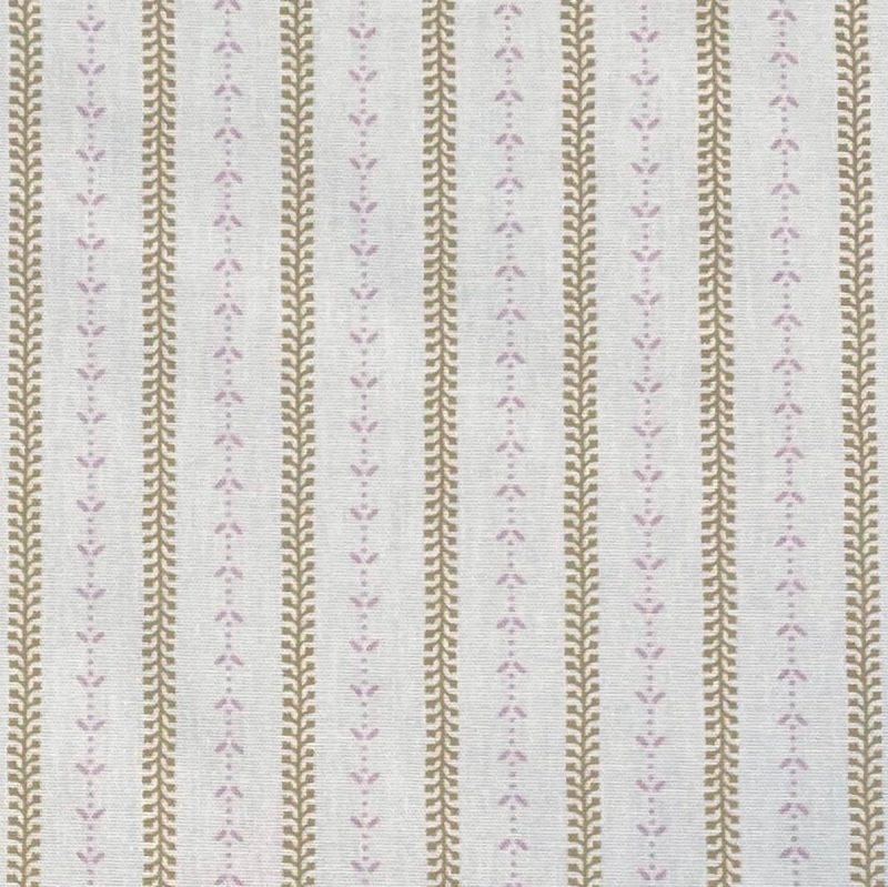 Maya Stripe - Soft Gold and Pink