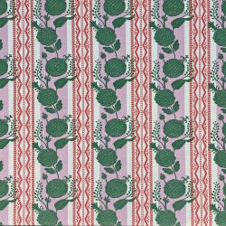 Haddon Stripe - Pink and Leaf Green