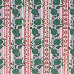 Haddon Stripe - Pink and Leaf Green