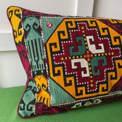 Uzbek Embroidered Mafrash Cushion - NPCS2