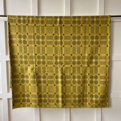 Knot Garden Welsh Throw - Gorse