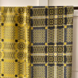 Knot Garden Welsh Throw - Gorse