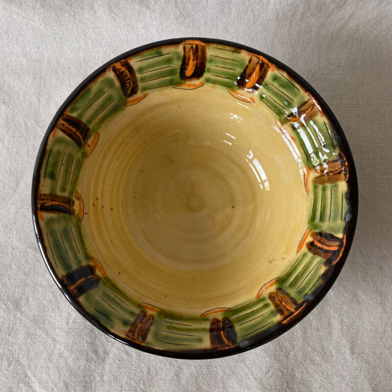 French Country Pottery Salad Bowl - FCPBSA5