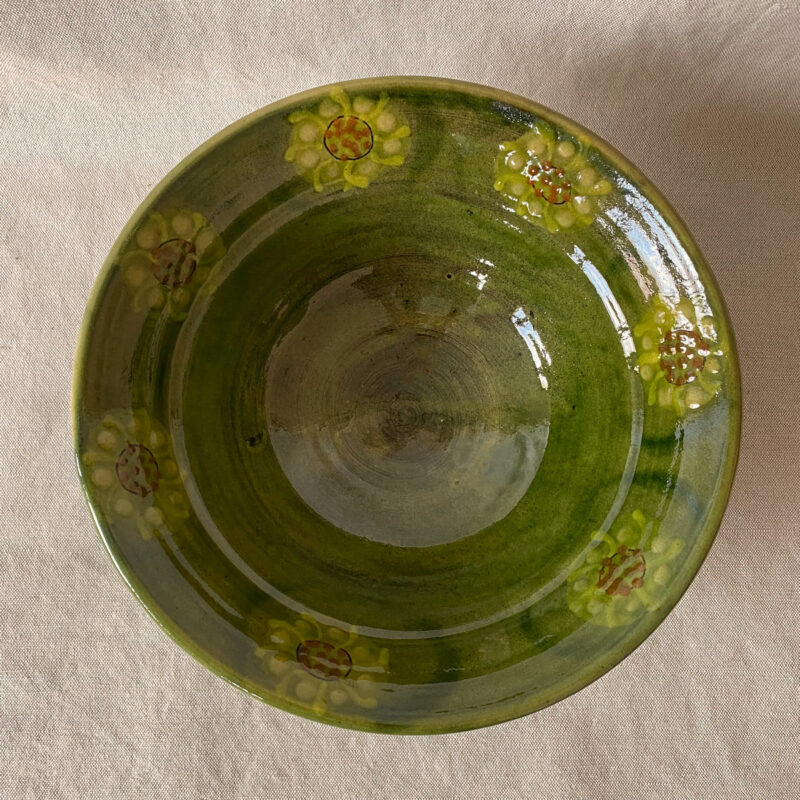 French Country Pottery Salad Bowl - FCPBSA6