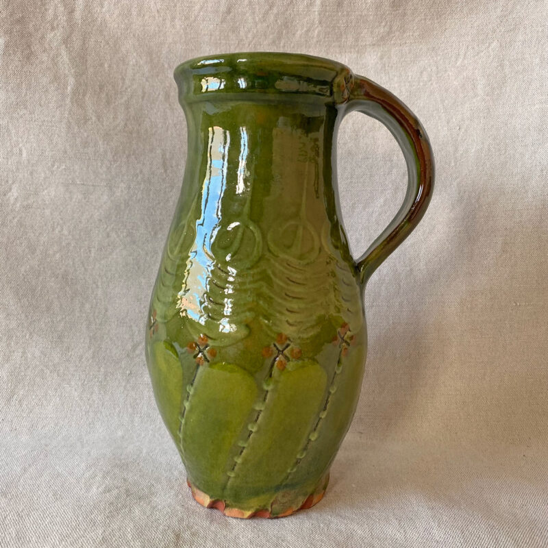 French Country Pottery Hungarian Pitcher - FCPHUP3
