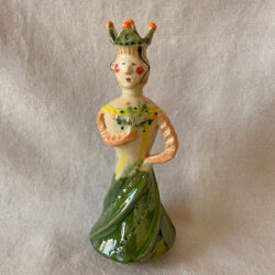 French Country Pottery Lucie Candlestick - FCPMADG5