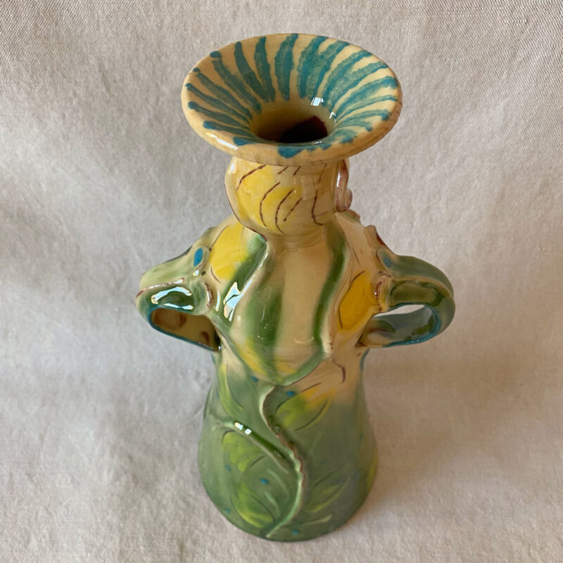 French Country Pottery Lucie Candlestick - FCPMADG6