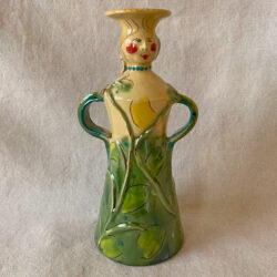 French Country Pottery Lucie Candlestick - FCPMADG6