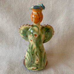 French Country Pottery Medium Lucie Candlestick - FCPMADM4