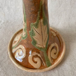 French Country Pottery Small Candlestick - FCPMCS5