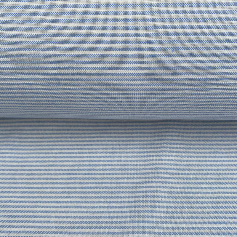Sky Blue Extra Wide Strand Narrow Stripe Tinsmiths