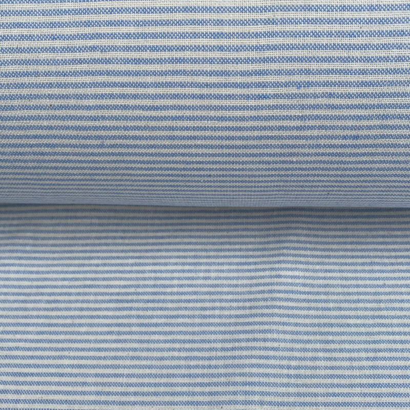 Sky Blue Extra Wide Strand Narrow Stripe Tinsmiths