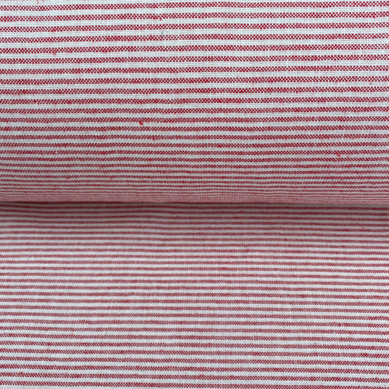 Red Extra Wide Strand Narrow Stripe Tinsmiths