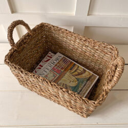 Seagrass Magazine Basket