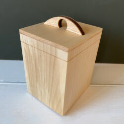 Hardwood Caddy - Sycamore & Walnut