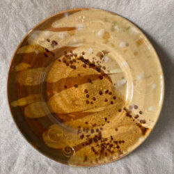 Burgundy Pottery Small Plate - FCPASI10