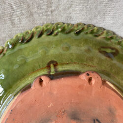 Burgundy Pottery Small Speckled Serving Platter - FCPMPP2