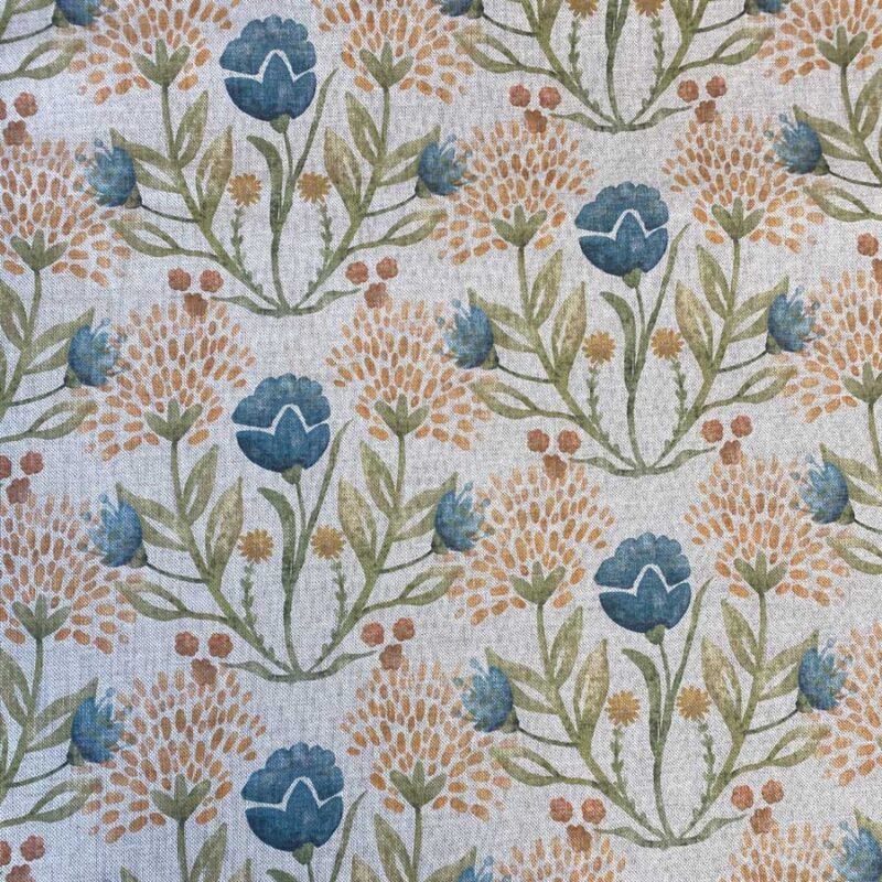 Wild Clover Natural- Teal and Marmalade - Image 2