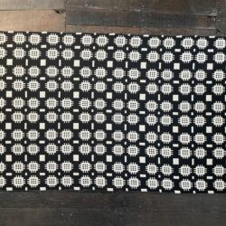 Welsh Tapestry Floor Rug - Black