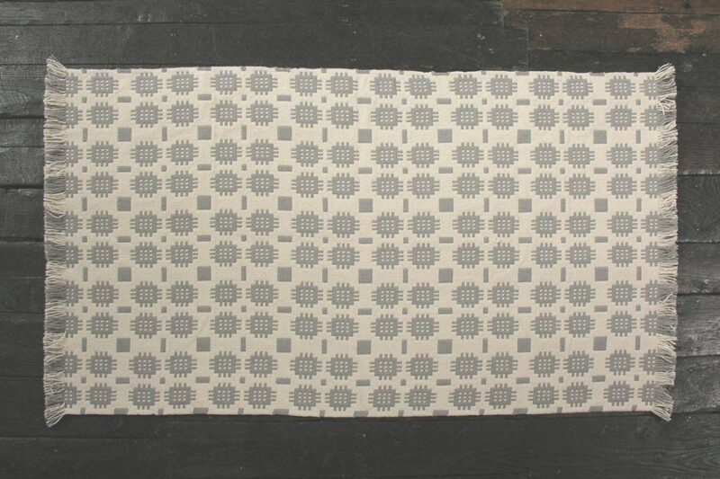 Welsh Tapestry Floor Rug - Dove Grey