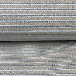 Extra Wide Fabric Staplow Stripe Blue