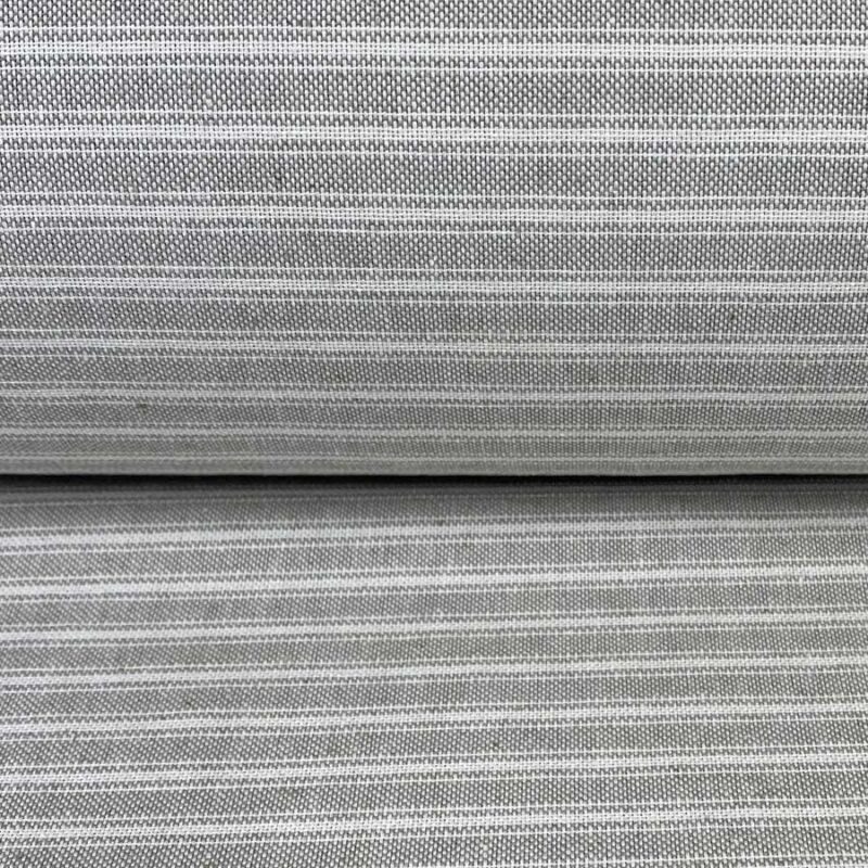 Extra Wide Woven Fabric Staplow Stripe. Natural