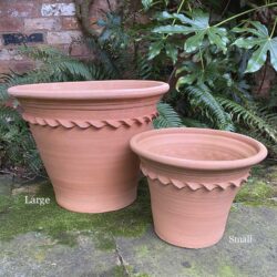 Hand thrown Large Terracotta Garden Pot