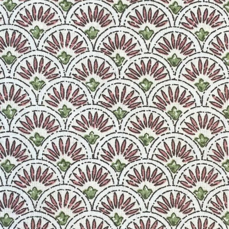 Oilcloth Scallop - Pink - Image 2