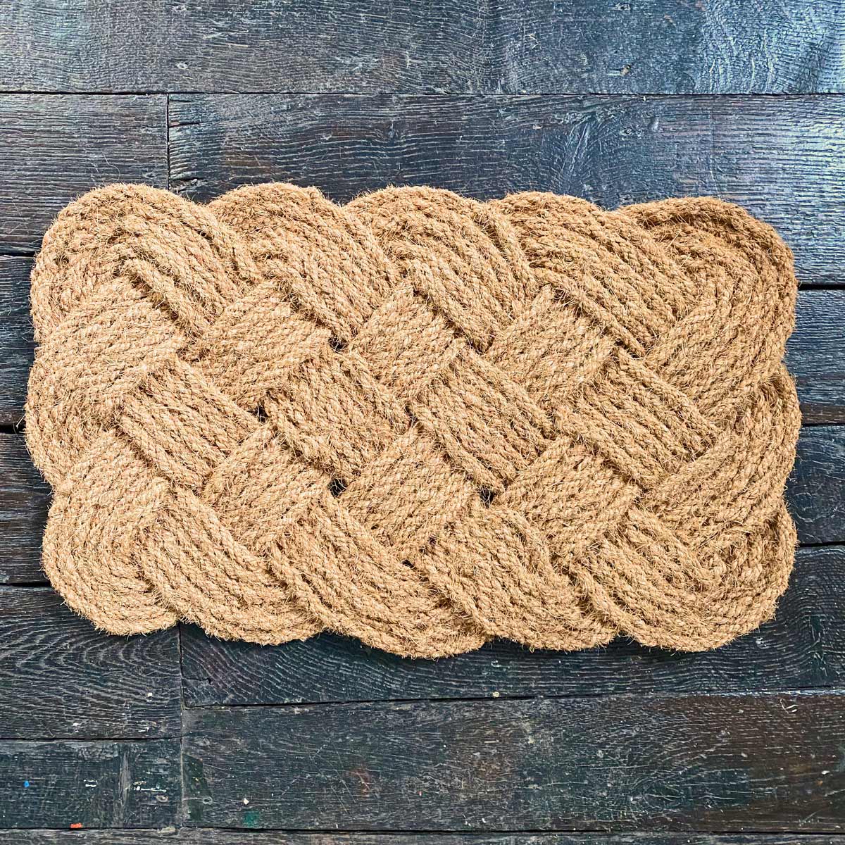 Natural Coir Rope Knot Doormat by World Market