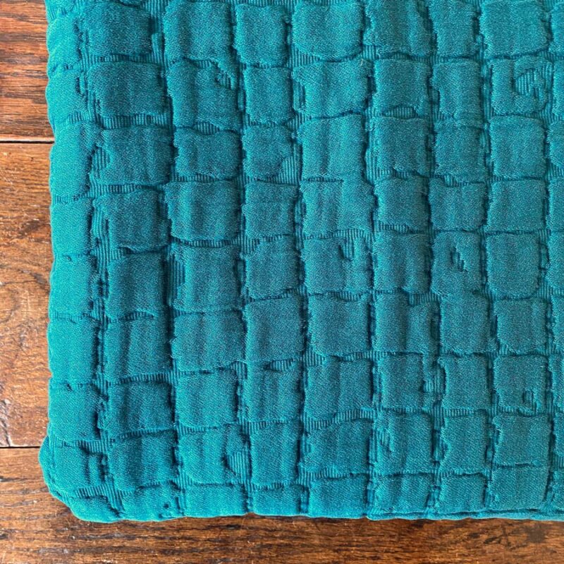 100% Cotton Stonewashed Bed Cover - Teal