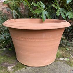 Extra large Terracotta Garden Pan Pot