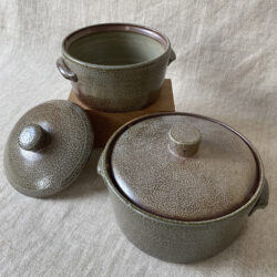 Knighton Mill Pottery Stoneware Casserole Dish - Large