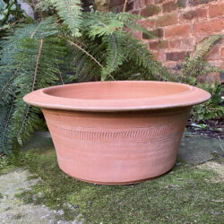 Plain Shallow Terracotta Garden Pot
