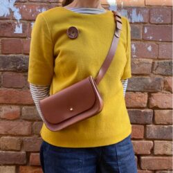 Handmade Leather Belt Bag