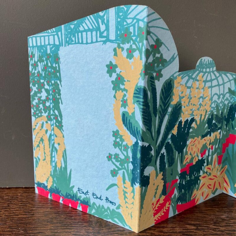 Recycled Paper Pop Out Card - Kew