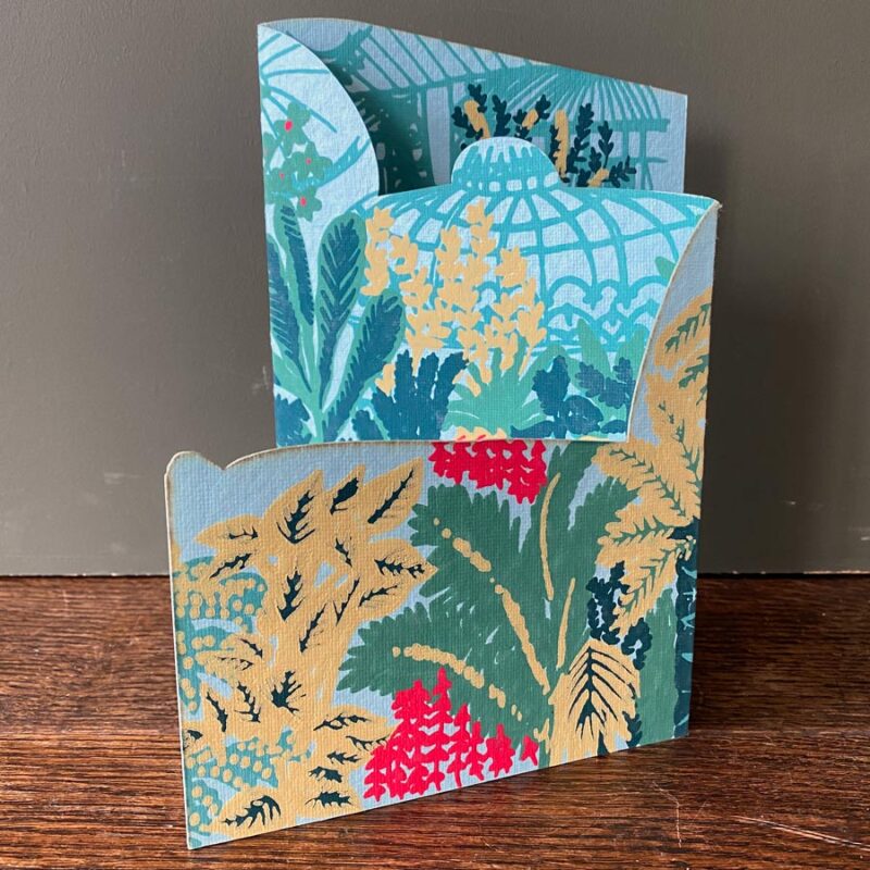 Recycled Paper Pop Out Card - Kew