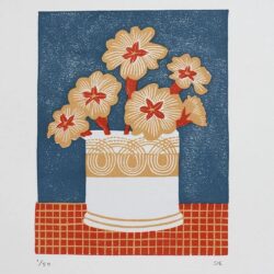 Persephone Primrose Pot by Sophie Elm - Navy